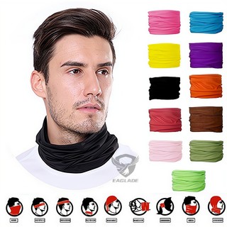 Khăn trùm đầu EAGLADE Magic màu đen thoáng khí Mũ thể thao ngoài trời chống tia cực tím