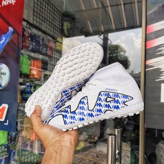 giày đá bóng sale cao cổ zuka tf ( khâu đế + tặng tất + túi rút + hộp )