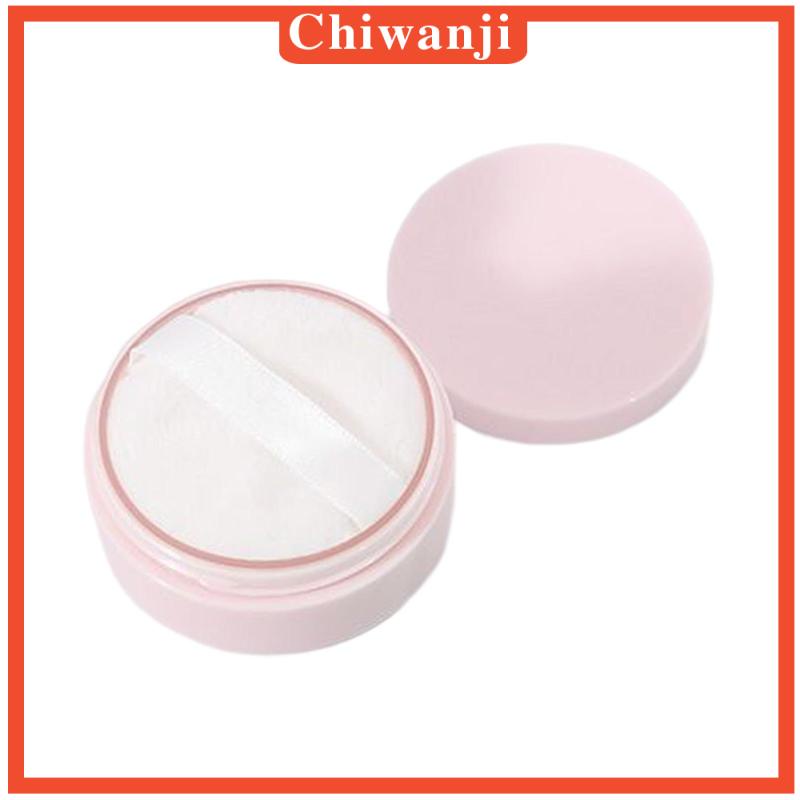 Hộp Đựng Phấn Bột Rỗng Kèm Mút Tiện Dụng