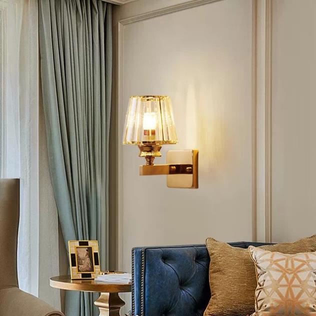 Đèn phale gắn tường phòng ngủ, đèn gắn tường phale trang trí, đèn cầu thang kèm bóng; đèn tường phal