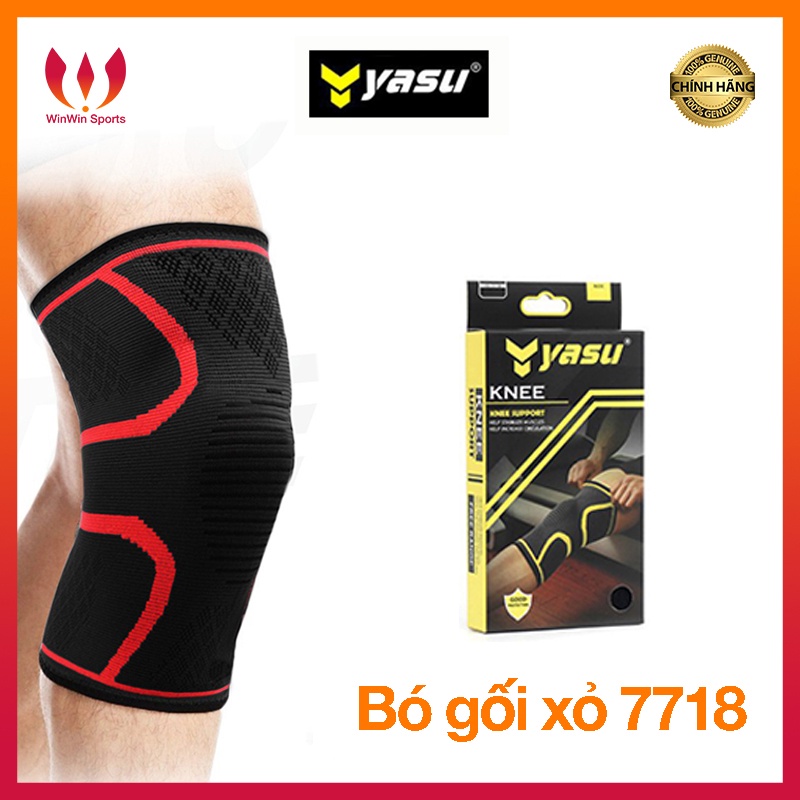 Bó gối bóng đá, bóng chuyền, bóng rổ, cầu lông YASU 7718 CHÍNH HÃNG ( Hộp 1 Chiếc ) - Nhắn cho shop để chọn màu