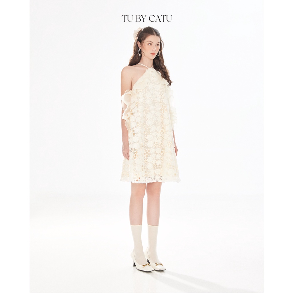 TUBYCATU | Đầm sarphie cream dress