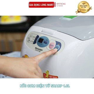 Nồi cơm điện tử Sharp 1,8L KS-ZT18