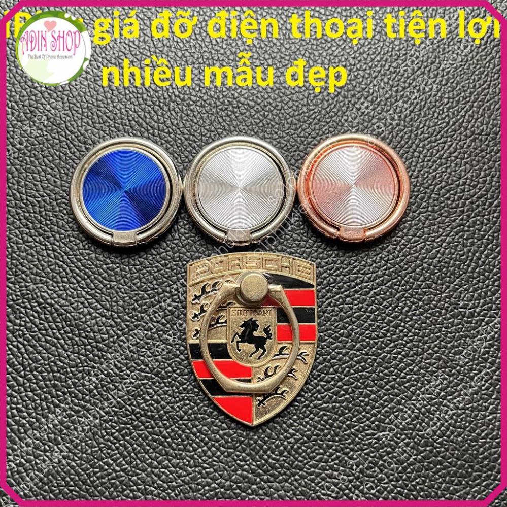 Ring, nhẫn kéo, chân chống, dán lưng để chống cho điện thoại xem phim, tiện lợi, đẹp chống gỉ