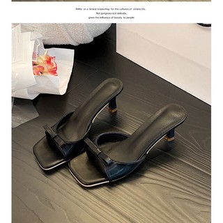 Guốc mảnh quai nơ gót 7cm - ORD
