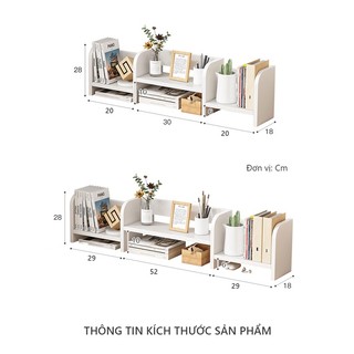 (HỎA TỐC) Kệ sách để bàn kích thước lớn thương hiệu UNLIMI - gp261
