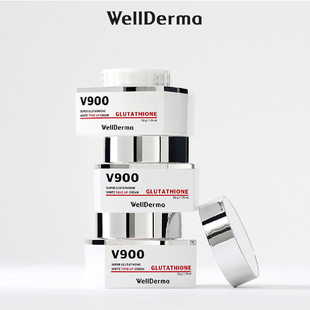 Kem Dưỡng Trắng Da Nâng Tone V900 Super Glutathione White Tone Up Cream dưỡng trắng nâng tone 50ml