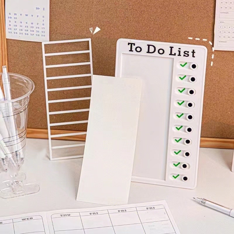 Bảng kết hoạch To Do List và My Chores treo tường giúp bé ghi nhớ Doll House