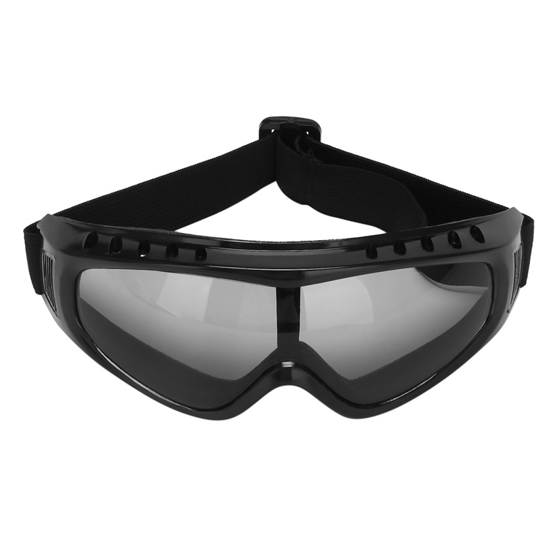Airsoft Goggles  Paintball Clear Glasses Wind Dust Protection Motorcycle, Black