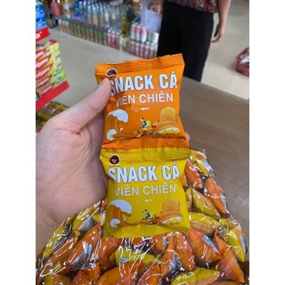 Snack Cá Viên Chiên, Món Ăn Vặt Siêu Hấp Dẫn, Bịch 60 Gói