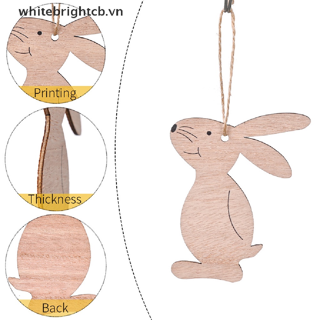 / / Eid / / Phụ Kiện Treo Trang Trí Hình Thỏ Phục Sinh DIY Dễ Thương