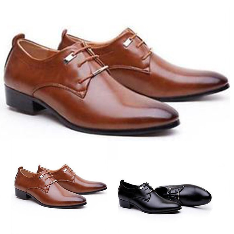 Giày da Oxfords buộc dây trang trọng