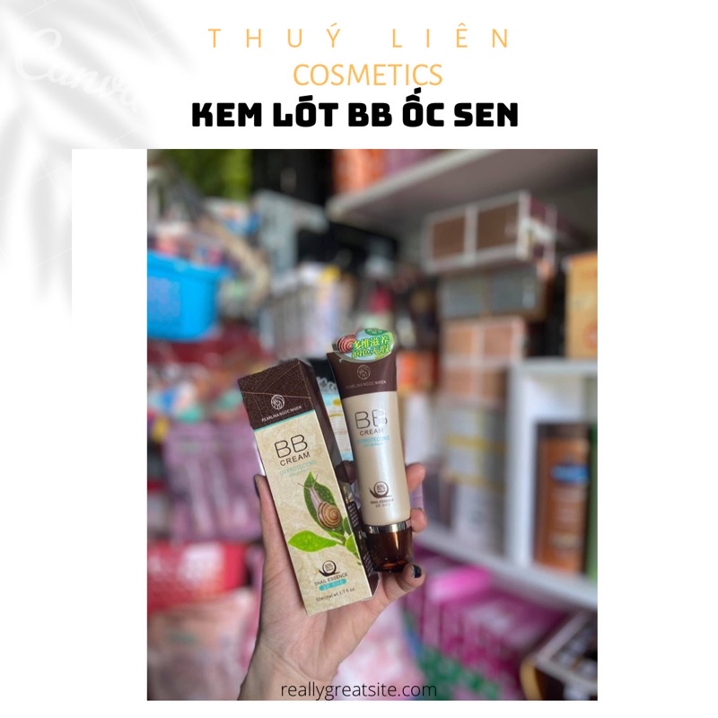 Kem lót BB Mayfice tinh chất ốc sên