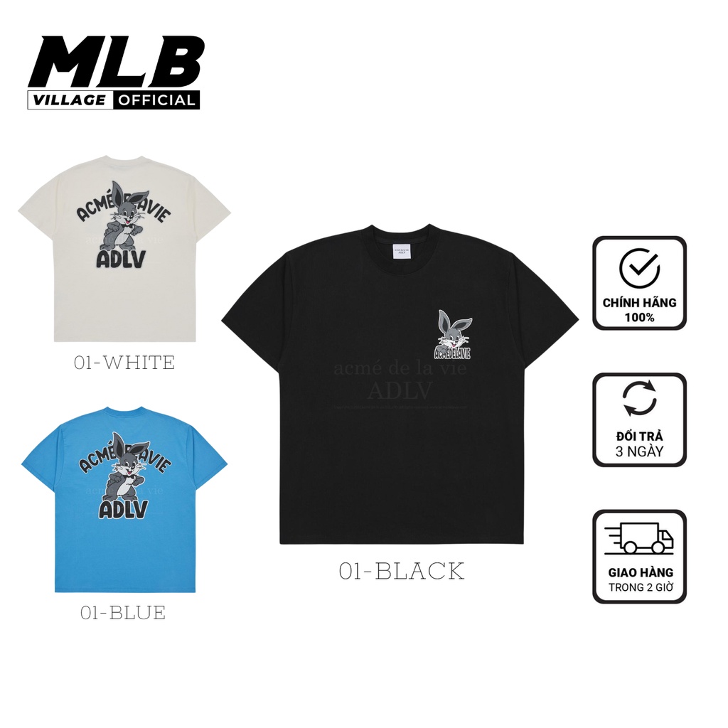 Áo Thun ADLV Cartoon Rabbit Short Sleeve T-Shirt - Áo Thun ADLV Chính Hãng