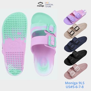 Dép Thái Lan Unisex Monobo Nhựa Đúc Hai Quai Khóa Siêu Nhẹ, Êm - Moniga 9ls