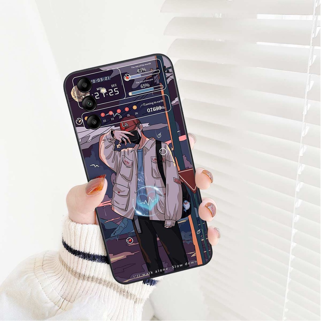 Ốp lưng Samsung A04 / A04s hình anime boy girl phong cách thời trang, ốp rẻ đẹp