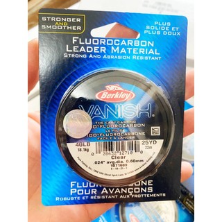 Dây Leader FluoroCarbon Berkley Vanish - Made in USA