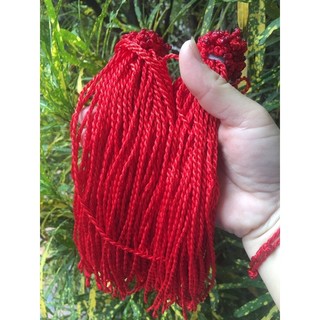 10 dây chỉ đỏ  may mắn