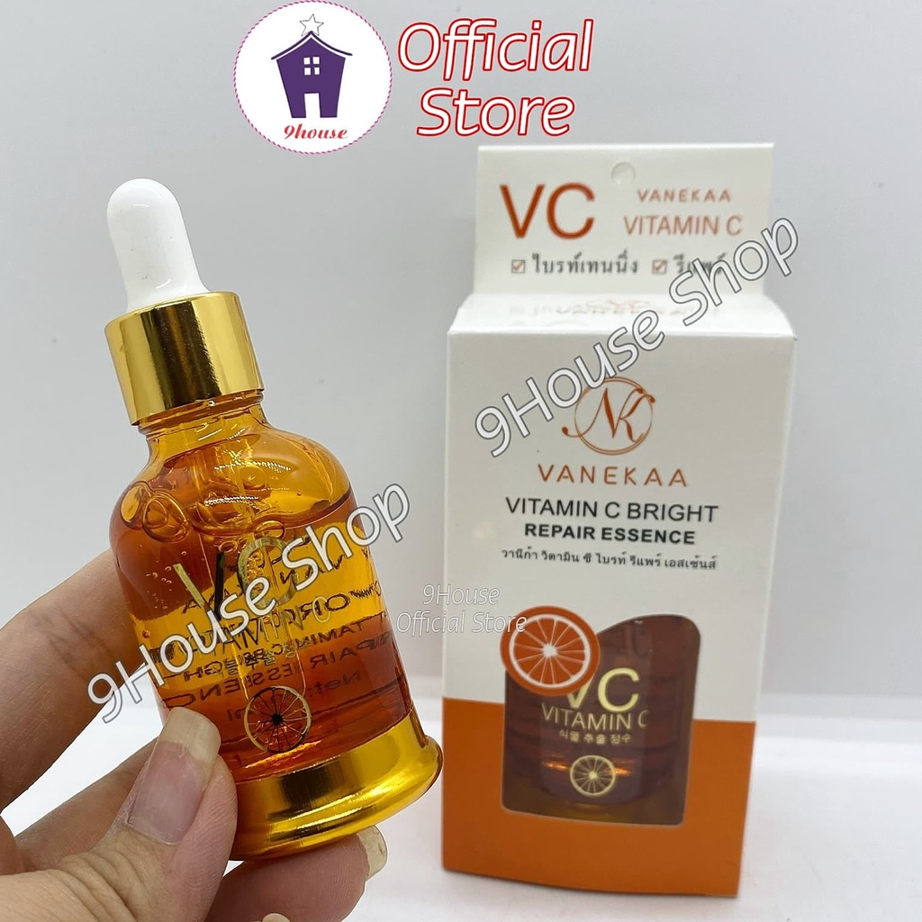 01 Serum Dưỡng Da VC Vanekaa Vitamin C Bright Repair Essence Thái Lan 30ml