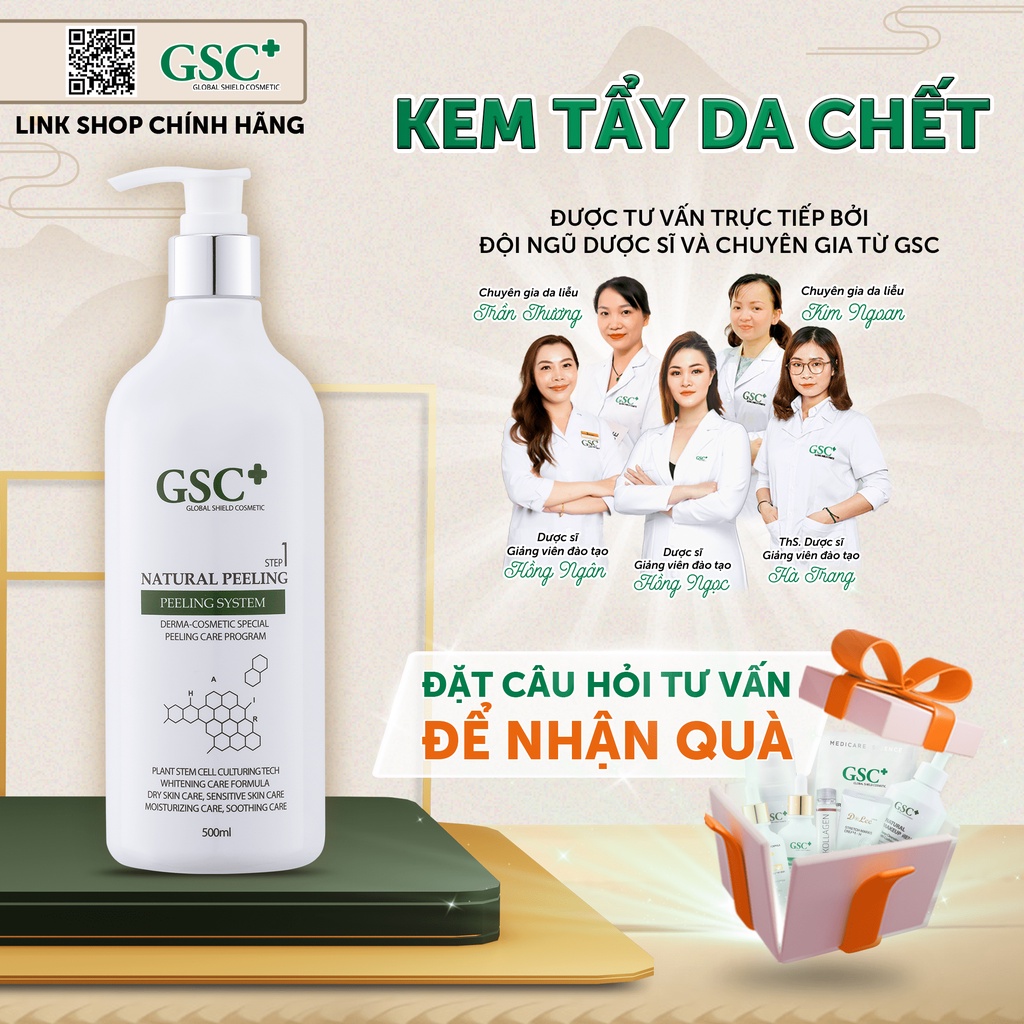Kem tẩy da chết GSC 500ml - Tẩy tế bào chết | TheFaceHolic.com