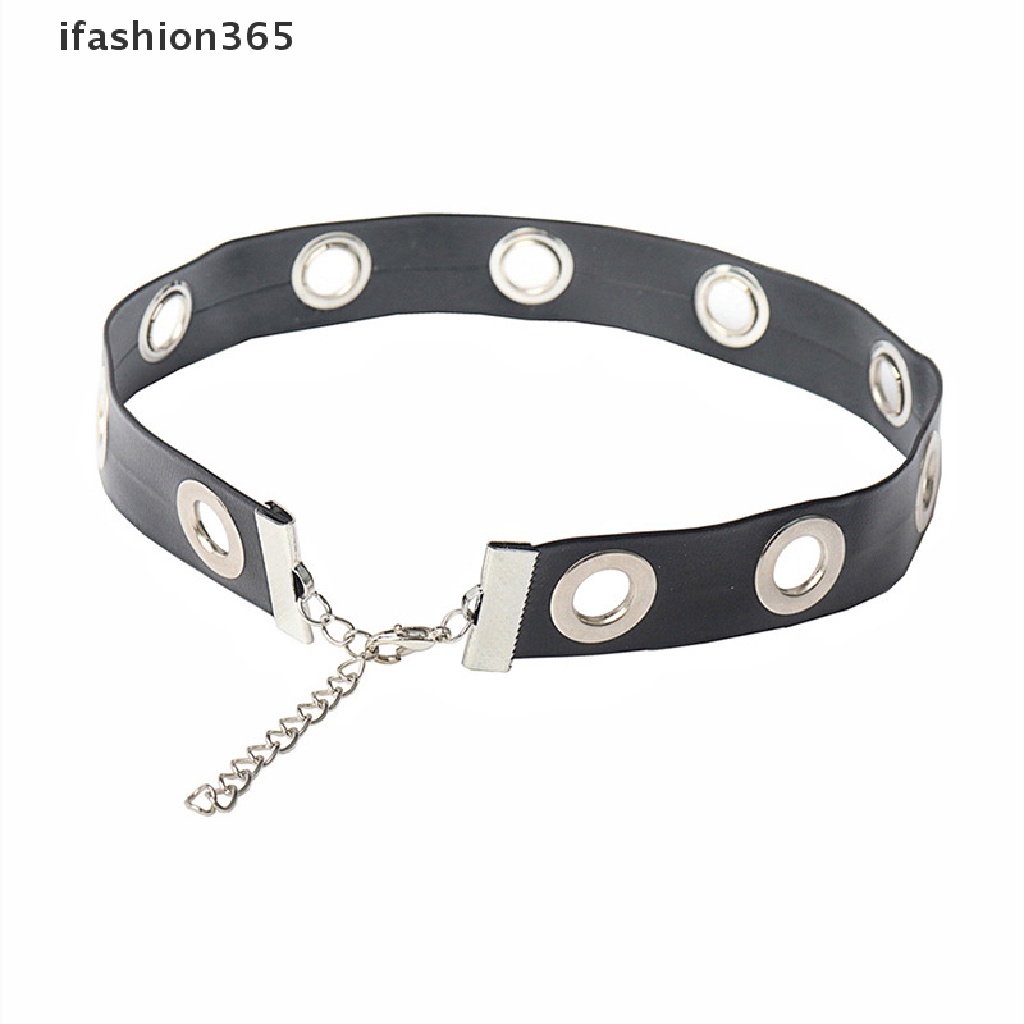 Vòng Cổ Choker Đinh Tán Phong Cách Punk Vintage Thời Trang ifashion365 Dành Cho Nữ