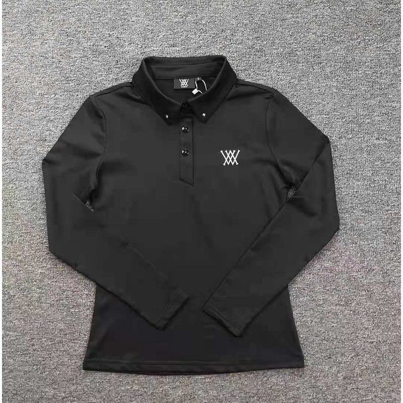 Áo Thun POLO Thể Thao Tay Dài Chống Nắng Ôm Dáng Thoáng Khí Khô Nhanh Cho Nữ Chơi Golf S4IN