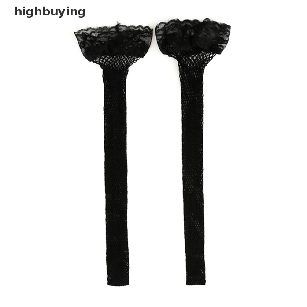 Quần Tất Lưới Dài Qua Gối Phối Ren Quyến Rũ Cho Nữ