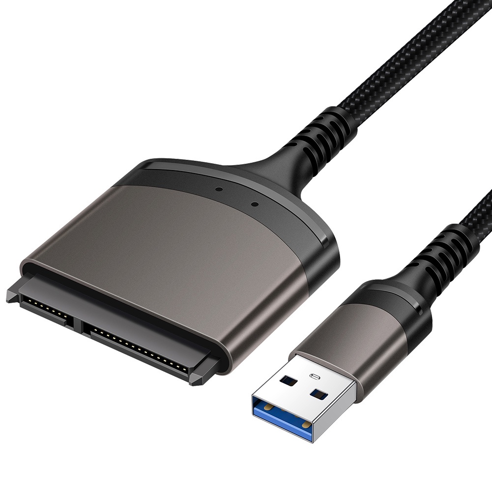Cáp KếT NốI 23cm USB 3.0 / Type C Sang SATA 1 Gbps Cho Ổ CứNg SSD HDD 2.5 Inch