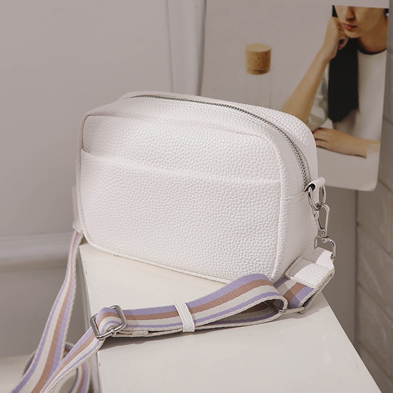 Túi Da Đeo Vai Hình Vuông Cỡ Nhỏ Phong Cách harajuku Thời Trang Cho Nữ