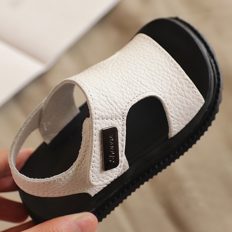 Xăng đan AMILA chất liệu da đế mềm chống trượt phong cách thể thao thời trang mùa hè dành cho trẻ em 1- 3 tuổi
