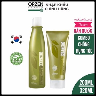 COMBO Bộ dầu gội xả chống rụng tóc orzen