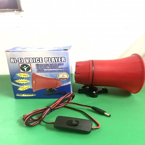 Loa nén 25w bán hàng rong có ghi âm loại tốt chạy điện 12v