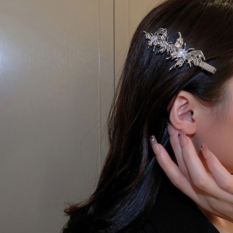 Kẹp Tóc Mỏ Vịt Bằng Kim Loại Dạng Lỏng ONERI Y2k Nhiều Loại Có Thể Chọn Lựa