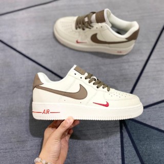 Giày thể thao vệt nâu, Giày sneaker trắng nâu nam nữ cực chất dễ phối đồ 2023