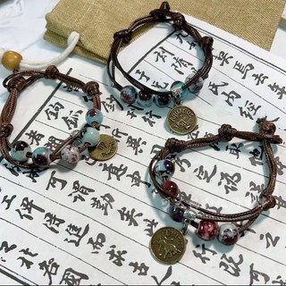 [Hàng Có Sẵn] Vòng Đeo Tay Cặp Đôi Phong Cách Dân Tộc
