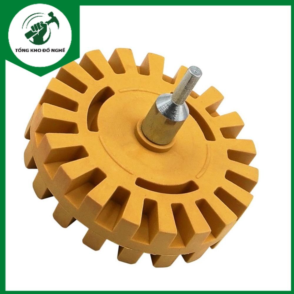 {Theo dõi shop- GIẢM 5%} Bánh Xe Cao Su 4 Inch Dùng Tẩy Sơn Xe Hơi Chuyên Dụng [TKDN]