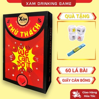 Bộ bài thử thách 60 lá board game đặc biệt, bài drinking game cho team chuếnh choáng thích nốc out Xàm shop