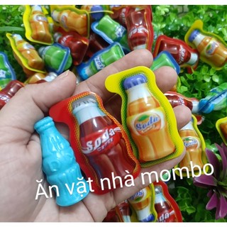 Kẹo dẻo có nhân chai nước ngọt 3d hương coca vui nhộn