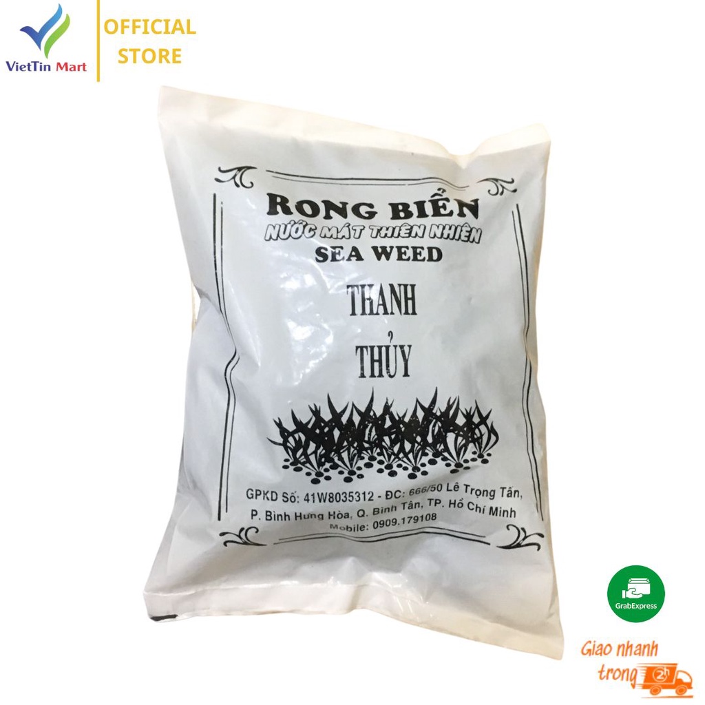 1 Gói Rong Biển Nguyên Chất Nấu Nước Sâm, Nước Mát Thanh Thủy (80gr)