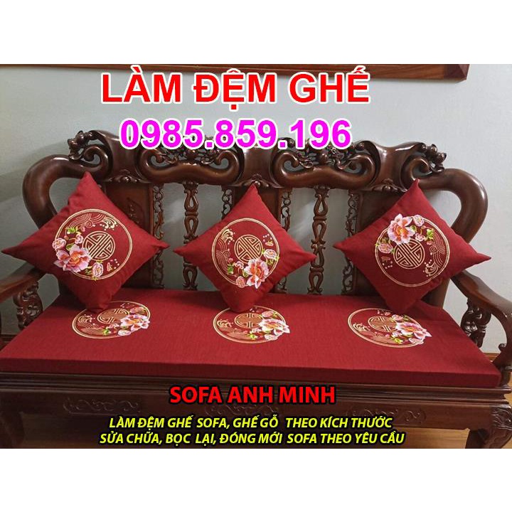 ĐỆM GHẾ TẠI Hàng Cháo-Đống Đa, LÀM NỆM GHẾ PHÒNG KHÁCH Ở Hàng Cháo-Đống Đa