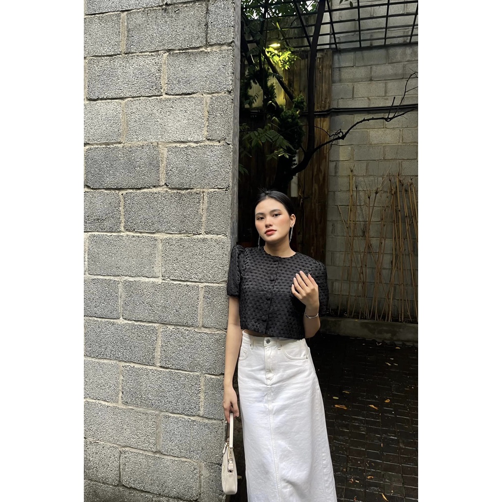 OLV - Chân váy Pearly Midi Skirt