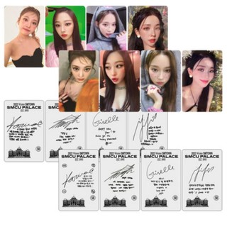 Set card ảnh unoff aespa - 2022 smcu palace, red velvet, nct - 2021 winter smtown : smcu express