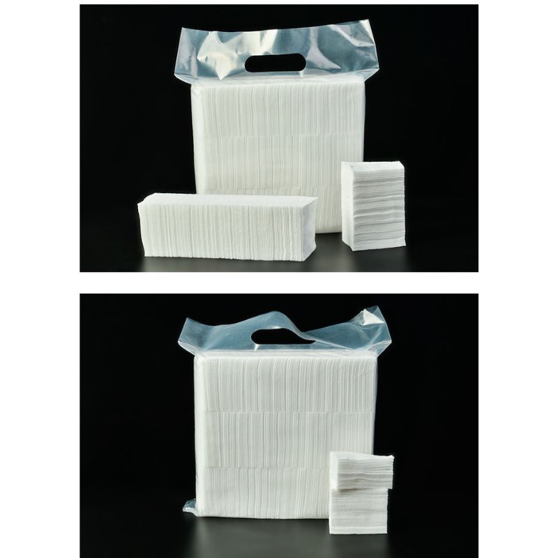 Bông Bịch Cắt Sẵn 500 Miếng, Bông Lau Cắt Sẵn 500 Miếng