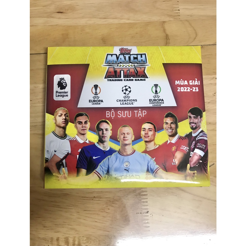 MỚI - BST Thẻ in Match Attax Ngoại Hạng Anh 22/23 phiên bản Việt hoá