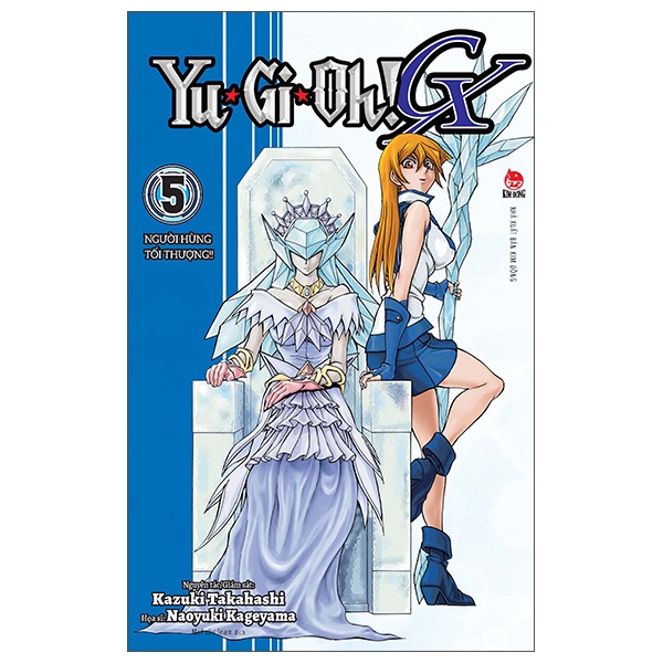 Sách - Yu-Gi-Oh! GX - Tập 5: Người Hùng Tối Thượng!! - Tặng Kèm Bookmark PVC