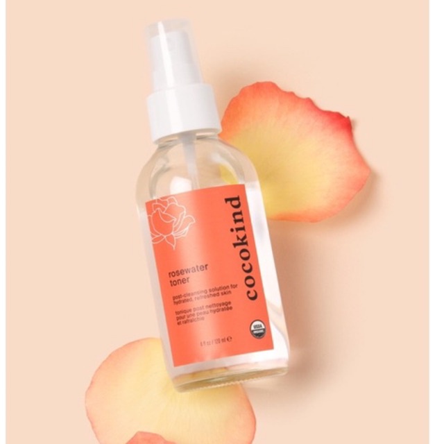 Cocokind- Rose water toner. Nước hoa hồng