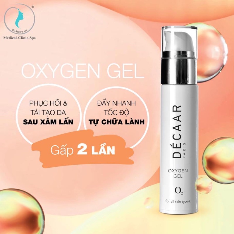 Gel phục hồi da Decaar Oxygen Gel