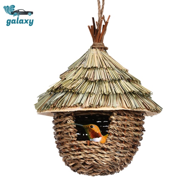 Galaxy Tổ Chim Bằng Cỏ Nhân Tạo Dùng Trang Trí Sân Vườn