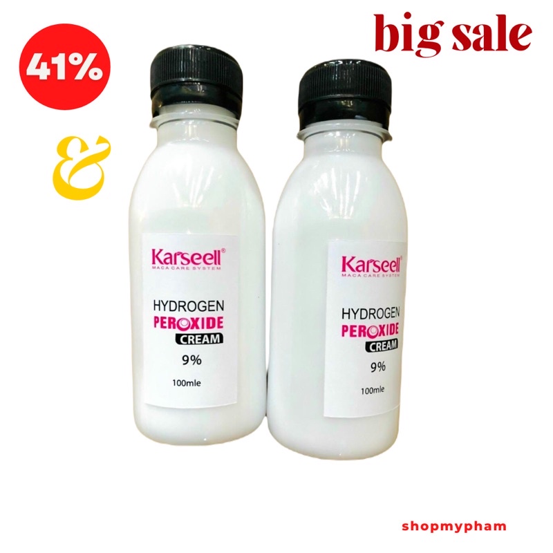 Oxy trợ nhuộm kassell 100ml chính hãng thơm mùi sữa dừa