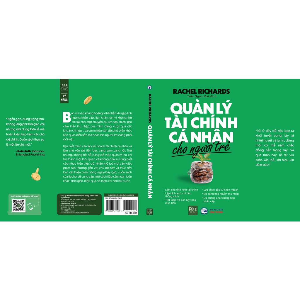 Sách - Quản Lý Tài Chính Cá Nhân Cho Người Trẻ
